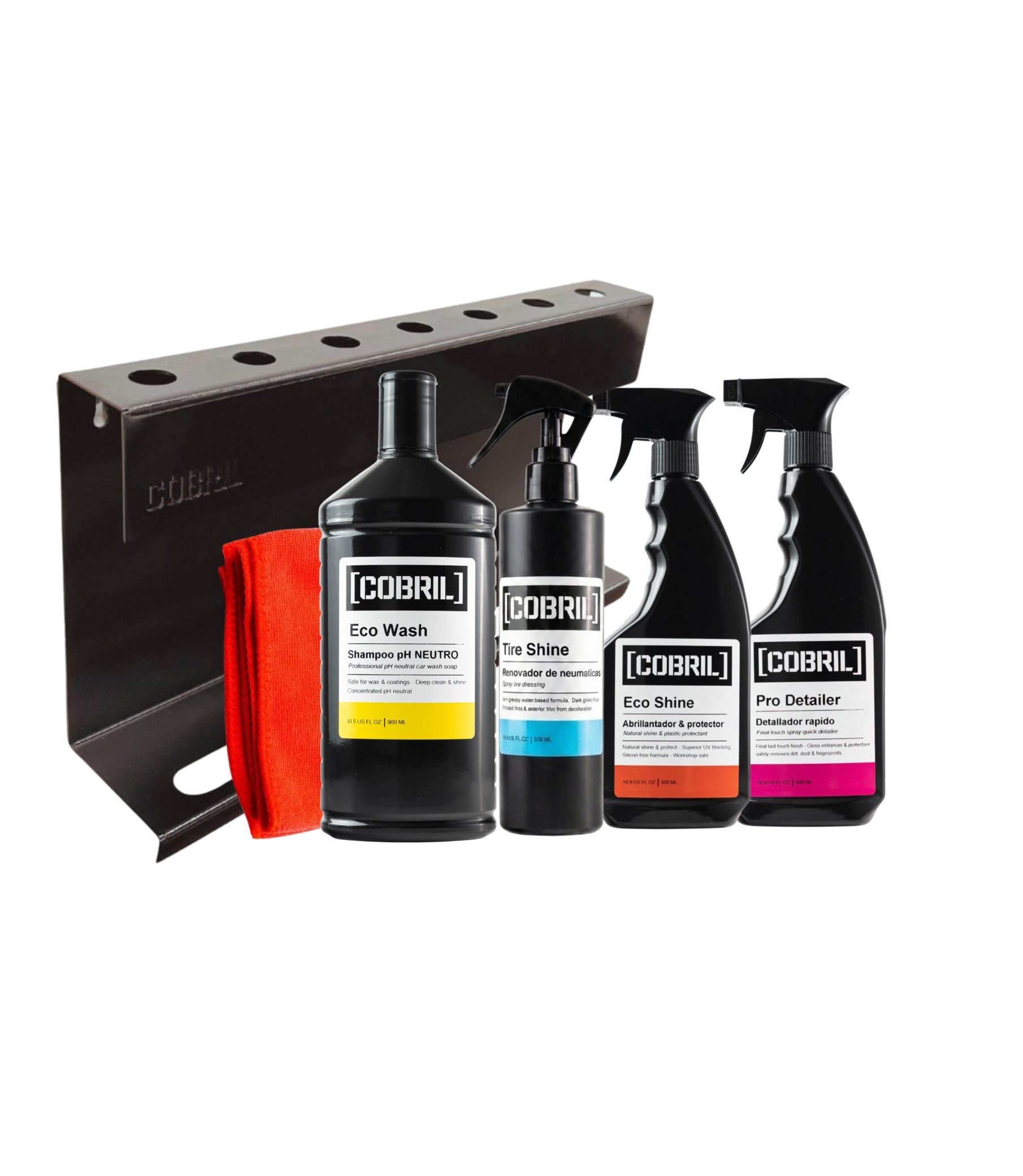 Garage kit – kit de lavado + soporte de pared de regalo